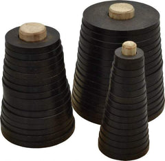 Eagle Rock - 48 Piece, Lathe Chuck Anti-Backlash Ring Set - 1 to 3-15/16" OD - Industrial Tool & Supply