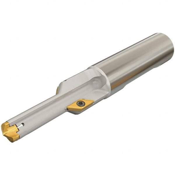 Iscar - 0.476 to 0.511" Diam, 1.06" Max Depth, 5/8" Shank Diam, 3.78" OAL, Replaceable Tip Drill - AOMT, IDI-SG, IDI-SK Insert, DCT Toolholder, Series ChamDrill - Industrial Tool & Supply