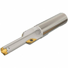 Iscar - 0.65 to 0.669" Diam, 1.4" Max Depth, 3/4" Shank Diam, 4.17" OAL, Replaceable Tip Drill - AOMT, IDI-SG, IDI-SK Insert, DCT Toolholder, Series ChamDrill - Industrial Tool & Supply