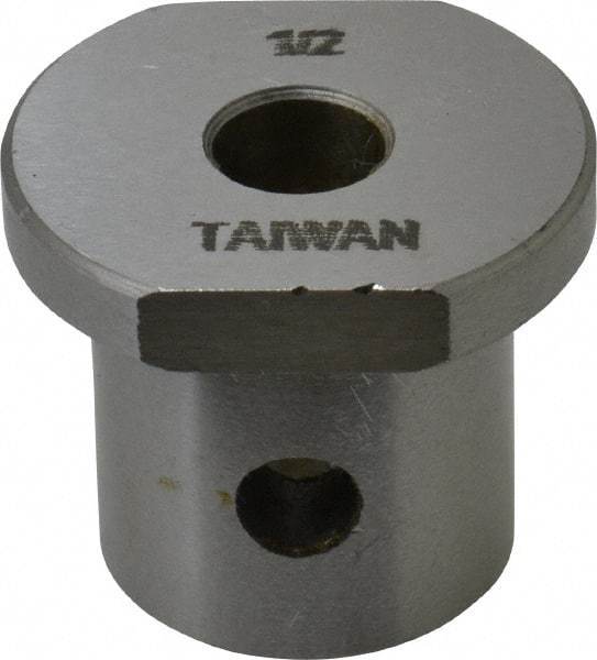 Interstate - 1/2 Inch Inside Diameter Bushing - End Mill Sharpener Machine Compatible - Industrial Tool & Supply