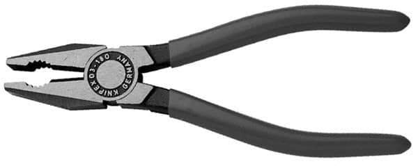 Knipex - 7" OAL, 15/32" Capacity, Insulated Wire Cutting Pliers - Standard Head - Industrial Tool & Supply