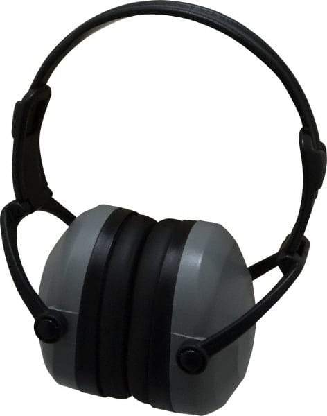 Tasco - Over the Head Gray Earmuffs - 25 NRR Rating - Industrial Tool & Supply