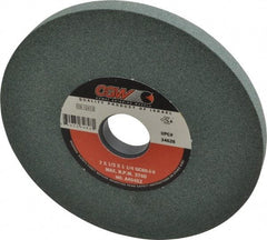 Camel Grinding Wheels - 7" Diam x 1-1/4" Hole x 1/2" Thick, I Hardness, 80 Grit Surface Grinding Wheel - Silicon Carbide, Type 1, Medium Grade, 3,760 Max RPM, Vitrified Bond, No Recess - Industrial Tool & Supply