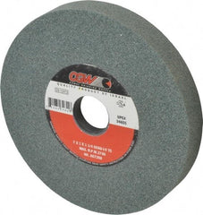 Camel Grinding Wheels - 7" Diam x 1-1/4" Hole x 1" Thick, I Hardness, 60 Grit Surface Grinding Wheel - Silicon Carbide, Type 5, Medium Grade, 3,760 Max RPM, Vitrified Bond, One-Side Recess - Industrial Tool & Supply