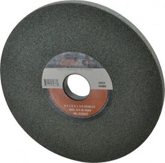Camel Grinding Wheels - 8" Diam x 1-1/4" Hole x 1/2" Thick, I Hardness, 60 Grit Surface Grinding Wheel - Silicon Carbide, Type 1, Medium Grade, 3,600 Max RPM, Vitrified Bond, No Recess - Industrial Tool & Supply