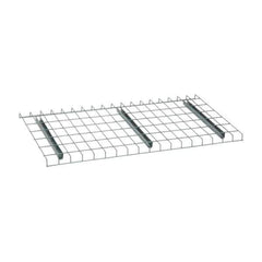 Nashville Wire - 46" Wide, 1-1/2" High, Open Shelving Welded Wire Decking - Steel, 24" Deep, Use with Pallet Racks - Industrial Tool & Supply