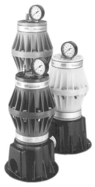 ARO/Ingersoll-Rand - Shock Blocker Pulsation Dampener, Air Operated Diaphragm Pump - PTFE Diaphragm, Acetal Housing - Industrial Tool & Supply