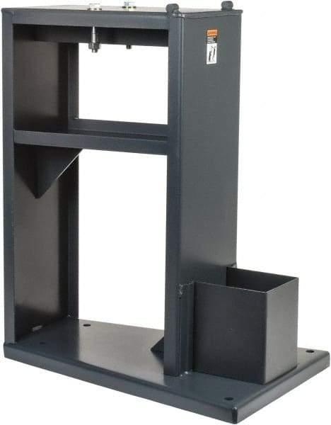 Dake - 18 Inch Long x 28-1/2 Inch Wide/Deep x 33 Inch High, Metal Cutting and Forming Machine Stand - For Use with 3A Arbor Press - Industrial Tool & Supply