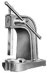 Dake - 10 Inch Long x 18 Inch Wide/Deep x 36 Inch High, Metal Cutting and Forming Machine Stand - For Use with 0 and Y Arbor Press - Industrial Tool & Supply