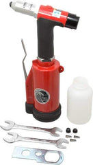 Florida Pneumatic - 3/16" Capacity, Air Riveting Hammer - 1.5 CFM, 1/4 NPT Inlet - Industrial Tool & Supply