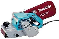 Makita - 3 x 24", Air Belt Sander - 1,300 SFPM - Industrial Tool & Supply