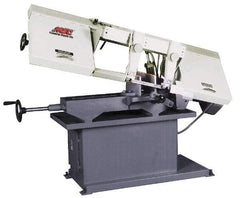 Vectrax - 9 x 14-1/2" Max Capacity, Manual Step Pulley Horizontal Bandsaw - 82, 127, 186 & 300 SFPM Blade Speed, 110/220 Volts, 1-1/2 hp, 1 Phase - Industrial Tool & Supply