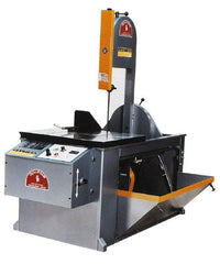 Roll-In Saw - 14 Inch Throat Capacity, Vertical Bandsaw - 70 to 400 SFPM, 2 HP, Three Phase - Industrial Tool & Supply