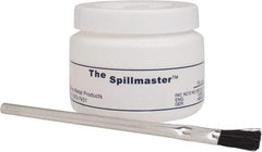 Made in USA - Spillproof Container - Polyethylene, White - Industrial Tool & Supply