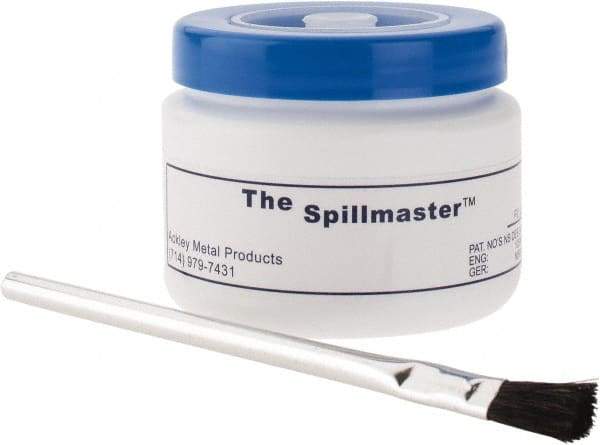 Made in USA - Spillproof Container - Polyethylene, Blue - Industrial Tool & Supply