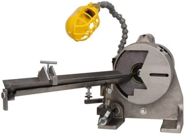 Made in USA - 1 Hp, Three Phase, Drill Bit Grinder - 220/440 Volts, For Use On Drill Bits - Industrial Tool & Supply