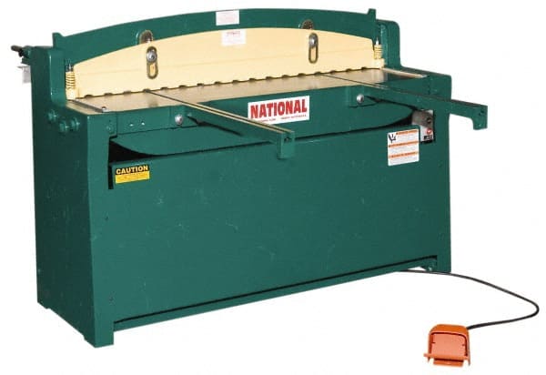 Made in USA - Floor Shears Power Type: Hydraulic Blade Length (Inch): 72 - Industrial Tool & Supply