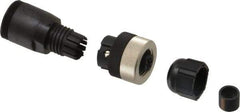 Brad Harrison - 4 Amp, Female Straight Field Attachable Connector Sensor and Receptacle - 250 VAC, 300 VDC, IP67 Ingress Rating - Industrial Tool & Supply