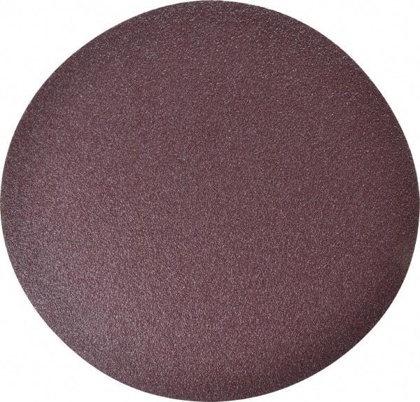 3M - 6" Diam, 80 Grit Aluminum Oxide Adhesive PSA Disc - Medium Grade, Maroon, J Weighted Backing, Flexible, Use with Random Orbital Sanders - Industrial Tool & Supply
