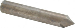 Accupro - 1/2" Diam 2 Flute Single End Solid Carbide Chamfer Mill - Industrial Tool & Supply