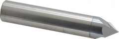 Accupro - 3/4" Diam 2 Flute Single End Solid Carbide Chamfer Mill - Industrial Tool & Supply