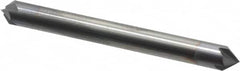 Accupro - 1/4" Diam 4 Flute Double End Solid Carbide Chamfer Mill - Industrial Tool & Supply