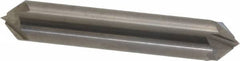 Accupro - 1/2" Diam 4 Flute Double End Solid Carbide Chamfer Mill - Industrial Tool & Supply