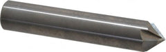 Accupro - 3/4" Diam 4 Flute Single End Solid Carbide Chamfer Mill - Industrial Tool & Supply
