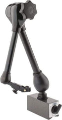 Noga - 286 Lb Magnetic Force, Fine Adjustment Indicator Positioner & Holder with Base - Articulated Arm, Rectangular Base, 55mm Base Height, 120mm Base Length, 50mm Base Width - Industrial Tool & Supply