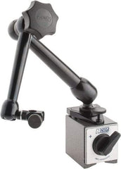 Noga - 175 Lb Magnetic Force, Fine Adjustment Indicator Positioner & Holder with Base - Articulated Arm, Rectangular Base, 55mm Base Height, 60mm Base Length, 50mm Base Width - Industrial Tool & Supply