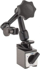 Noga - 40mm Long x 30mm Wide x 35mm High Magnetic Indicator Base with On/Off Switch - 70 Lb Magnetic Pull, Articulated Arm - Industrial Tool & Supply
