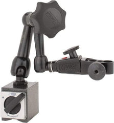 Noga - 70 Lb Magnetic Force, Fine Adjustment Indicator Positioner & Holder with Base - Articulated Arm, Rectangular Base, 35mm Base Height, 40mm Base Length, 30mm Base Width - Industrial Tool & Supply