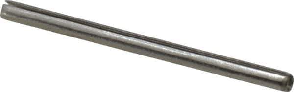 Value Collection - 1/16" Diam x 1" Long Slotted Spring Pin - Grade 18-8 Stainless Steel - Industrial Tool & Supply