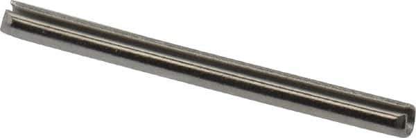 Value Collection - 5/64" Diam x 1" Long Slotted Spring Pin - Grade 18-8 Stainless Steel - Industrial Tool & Supply