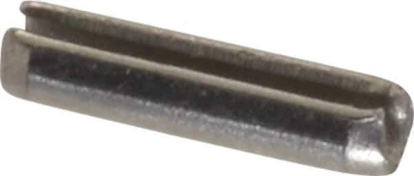 Value Collection - 3/32" Diam x 3/8" Long Slotted Spring Pin - Grade 18-8 Stainless Steel - Industrial Tool & Supply