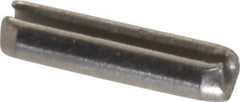 Value Collection - 3/32" Diam x 3/8" Long Slotted Spring Pin - Grade 18-8 Stainless Steel - Industrial Tool & Supply