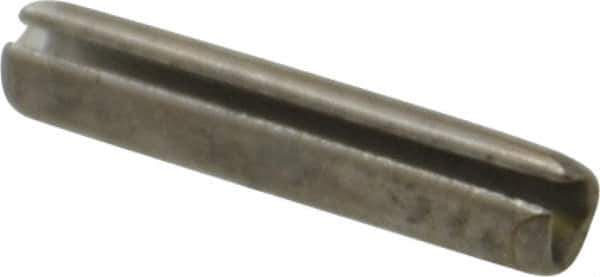 Value Collection - 3/32" Diam x 1/2" Long Slotted Spring Pin - Grade 18-8 Stainless Steel - Industrial Tool & Supply