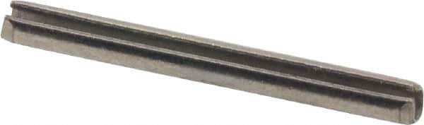 Value Collection - 3/32" Diam x 15/16" Long Slotted Spring Pin - Grade 18-8 Stainless Steel - Industrial Tool & Supply
