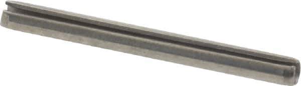 Value Collection - 3/32" Diam x 1" Long Slotted Spring Pin - Grade 18-8 Stainless Steel - Industrial Tool & Supply