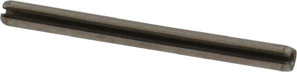 Value Collection - 3/32" Diam x 1-1/8" Long Slotted Spring Pin - Grade 18-8 Stainless Steel - Industrial Tool & Supply