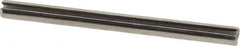 Value Collection - 3/32" Diam x 1-1/4" Long Slotted Spring Pin - Grade 18-8 Stainless Steel - Industrial Tool & Supply