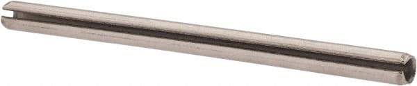 Value Collection - 3/32" Diam x 1-1/2" Long Slotted Spring Pin - Grade 18-8 Stainless Steel - Industrial Tool & Supply