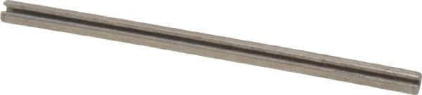 Value Collection - 3/32" Diam x 1-3/4" Long Slotted Spring Pin - Grade 18-8 Stainless Steel - Industrial Tool & Supply
