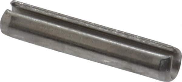 Value Collection - 1/8" Diam x 5/8" Long Slotted Spring Pin - Grade 18-8 Stainless Steel - Industrial Tool & Supply