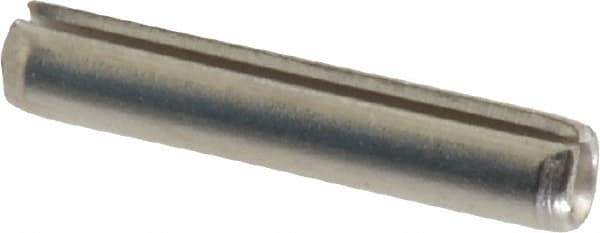 Value Collection - 1/8" Diam x 11/16" Long Slotted Spring Pin - Grade 18-8 Stainless Steel - Industrial Tool & Supply