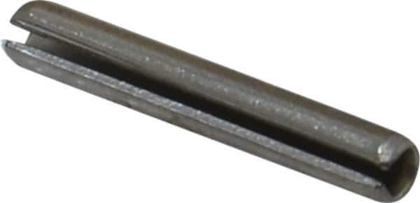 Value Collection - 1/8" Diam x 13/16" Long Slotted Spring Pin - Grade 18-8 Stainless Steel - Industrial Tool & Supply