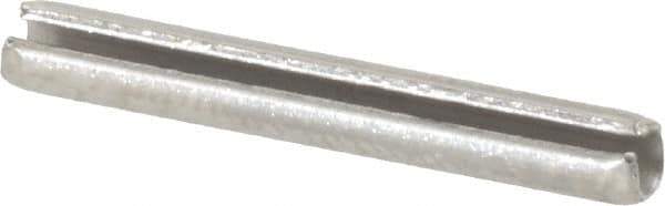 Value Collection - 1/8" Diam x 15/16" Long Slotted Spring Pin - Grade 18-8 Stainless Steel - Industrial Tool & Supply