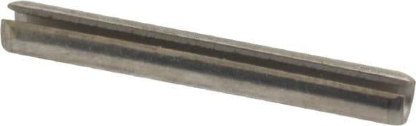 Value Collection - 1/8" Diam x 1" Long Slotted Spring Pin - Grade 18-8 Stainless Steel - Industrial Tool & Supply