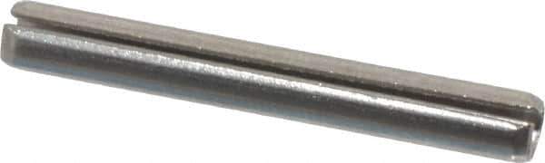 Value Collection - 5/32" Diam x 1-1/4" Long Slotted Spring Pin - Grade 18-8 Stainless Steel - Industrial Tool & Supply
