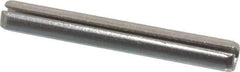 Value Collection - 5/32" Diam x 1-1/4" Long Slotted Spring Pin - Grade 18-8 Stainless Steel - Industrial Tool & Supply